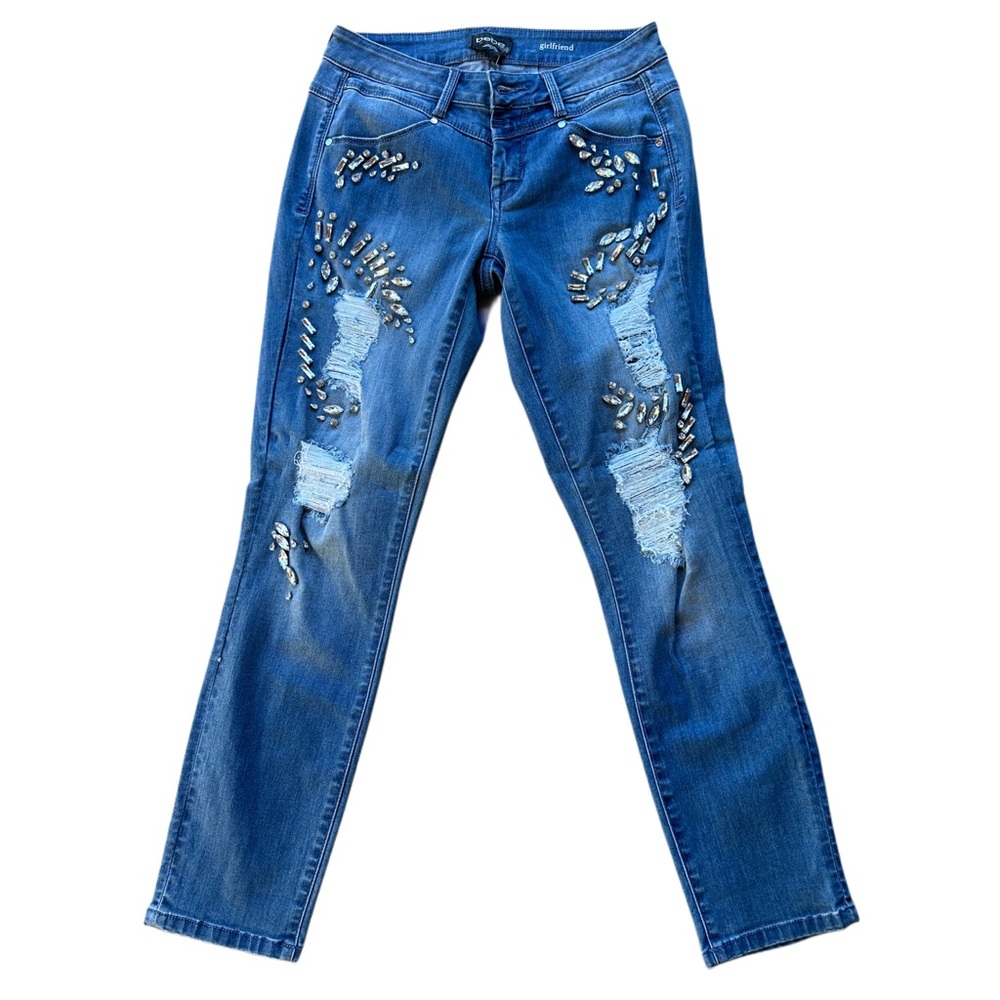 Vintage Bebe Rhine Stone Embellished Jeans